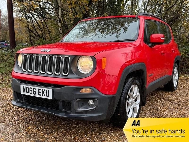 Red Used 2016 Jeep Renegade Longitude SUV | £5,999 (Good price) - Image 1/4