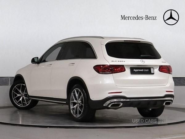 Used Mercedes GLC220 AMG Line Premium 2022 White Estate