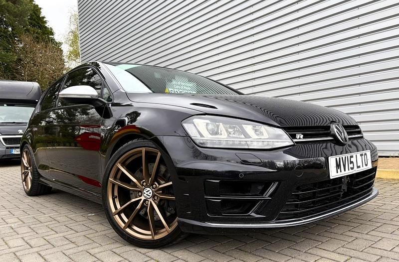 Used VW Golf VII R 2015 Black Hatchback
