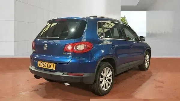 Used VW Tiguan SE 140 HP (102 kW) 2008 Blue SUV