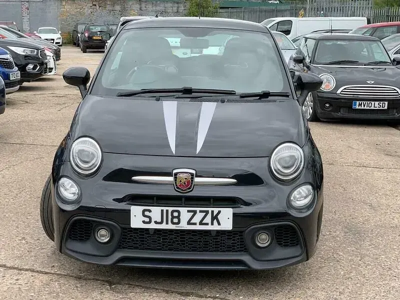 Used Abarth 595 145 HP (106 kW) 2018 Black Hatchback