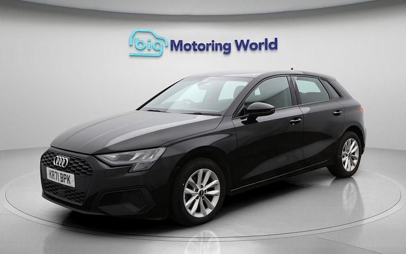 Used Audi A3 Sportback 116 HP (85 kW) 2021 Black Hatchback