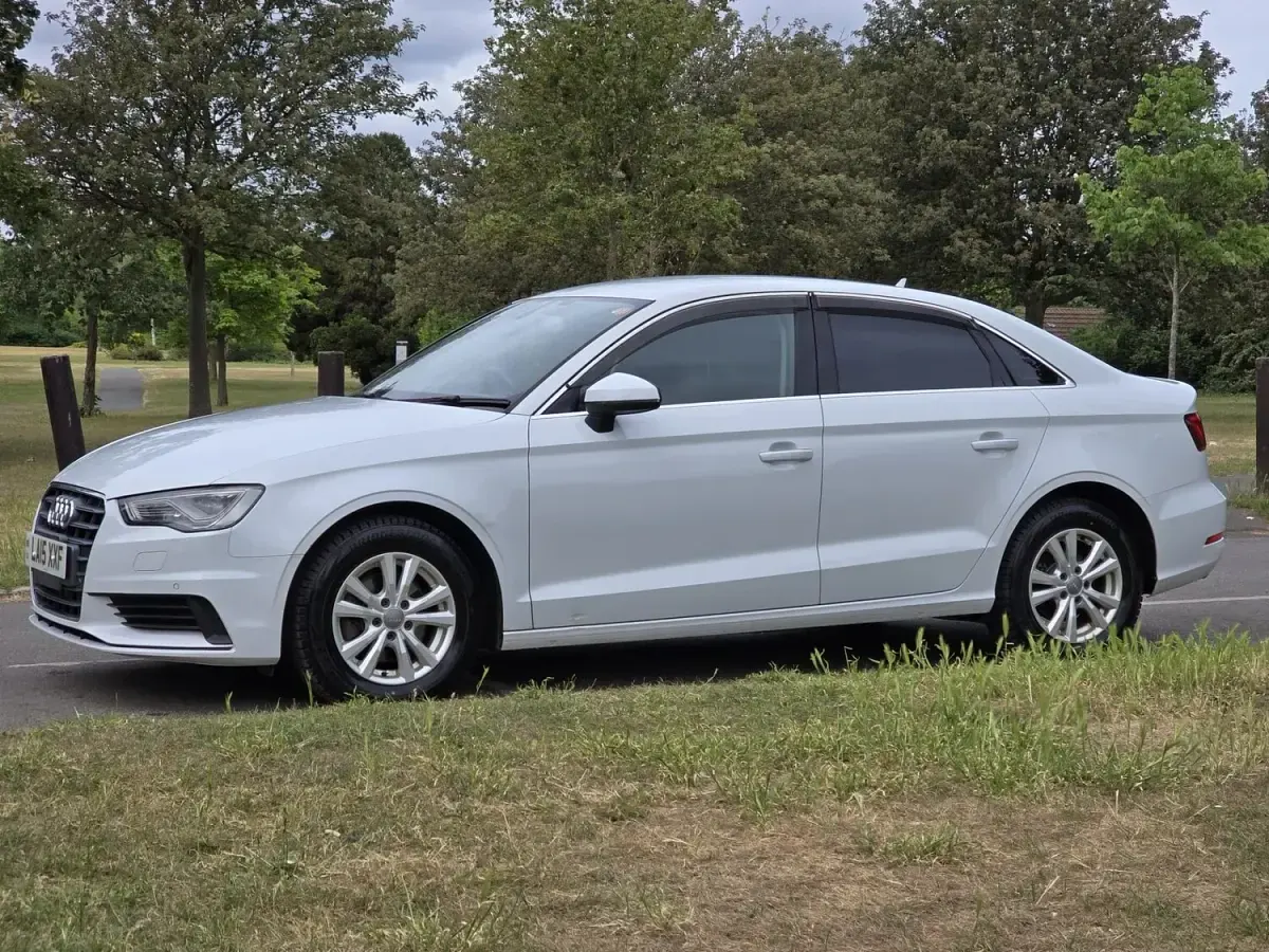 Used Audi A3 S-Line 2015 White Sedan