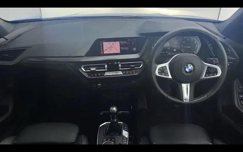 Used BMW 118 M Sport 138 HP (101 kW) 2020 Blue Hatchback