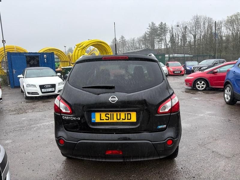 Used Nissan Qashqai +2 N-TEC 110 HP (80 kW) 2011 Black SUV
