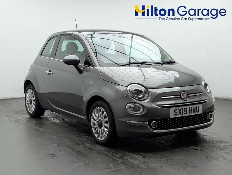 Used Fiat 500 Lounge 69 HP (50 kW) 2019 Grey Hatchback