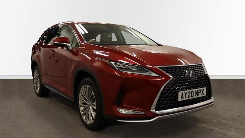 Used Lexus RX450hL 2020 Red Estate