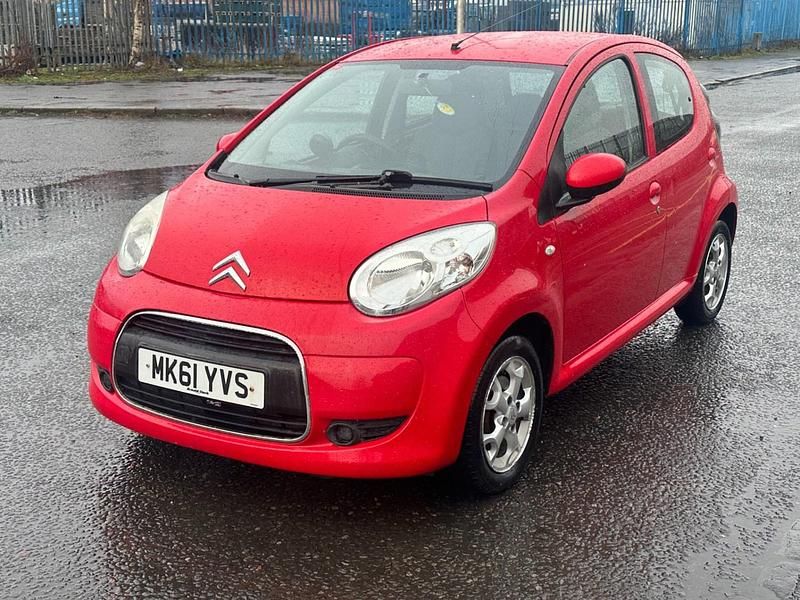 Used Citroën C1 VTR Sport 68 HP (50 kW) 2011 Red Hatchback