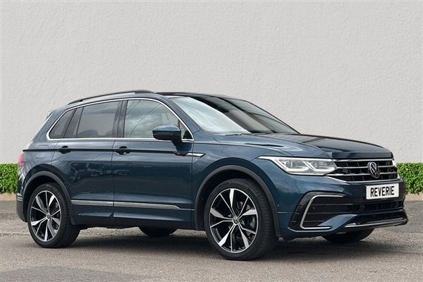 Blue Used 2023 VW Tiguan R-line SUV | £27,500 (Fair price) - Image 1/1