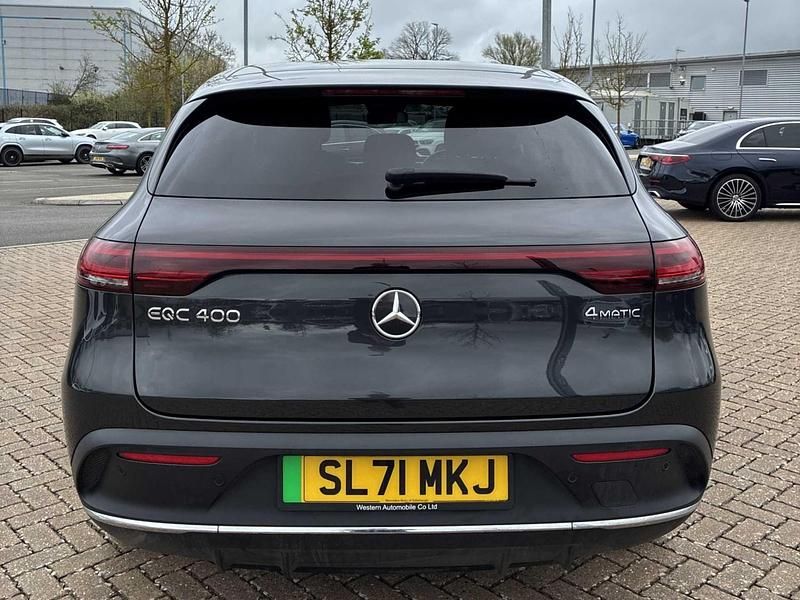 Used Mercedes EQC400 AMG line 300 kW (408 HP) 2022 Grey SUV