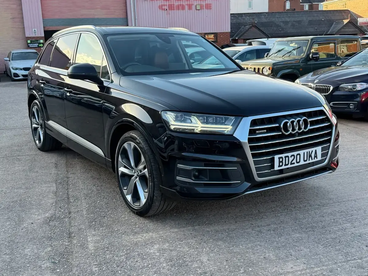 Usado Audi Q7 340 CV (250 kW) 2020 Negro SUV
