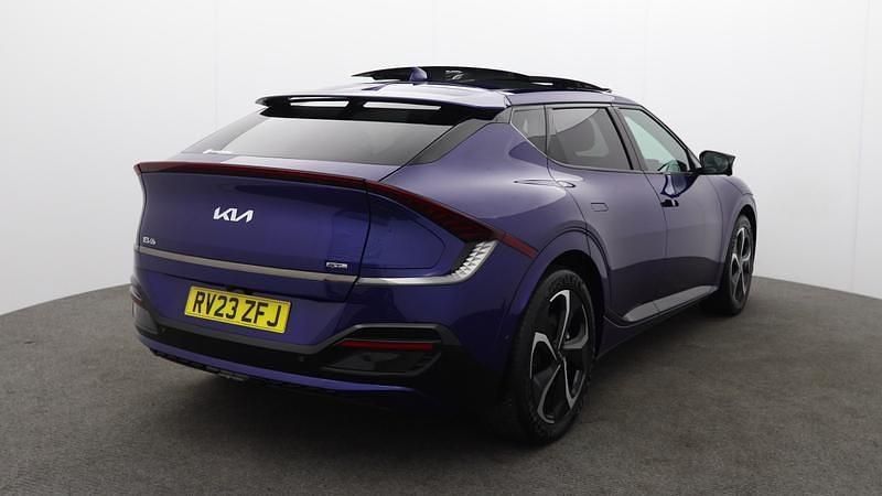 Used Kia EV6 GT-Line S 166 kW (226 HP) 2023 Blue SUV