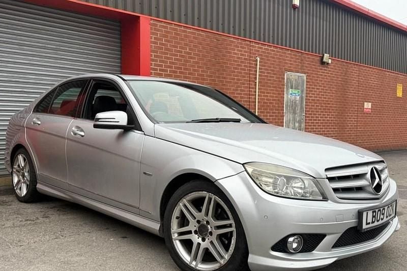 Used Mercedes C220 2009 Silver Sedan