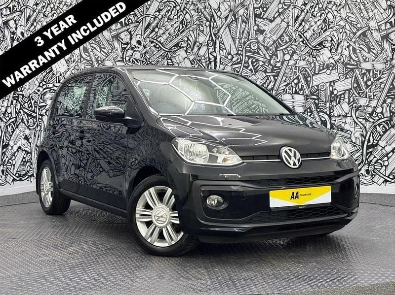 Black Used 2017 VW up! high up! Hatchback | £7,195 (Fair price) - Image 1/2