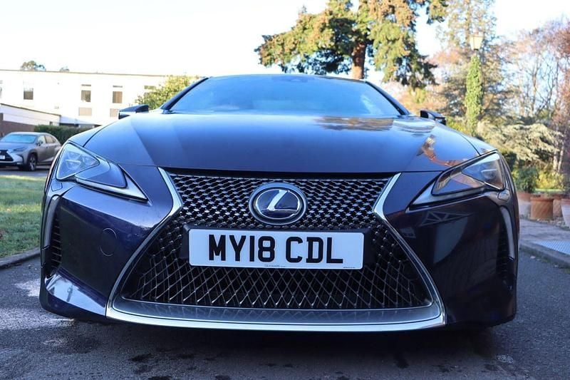 Used Lexus LC 500 Sport Line 2018 Blue Coupe