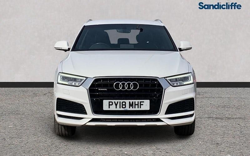 Second-hand Audi Q3 S-Line 180 CP (132 kW) 2018 Alb SUV