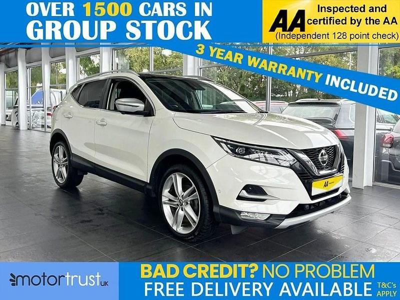 Used Nissan Qashqai N-Motion 140 HP (102 kW) 2019 White SUV