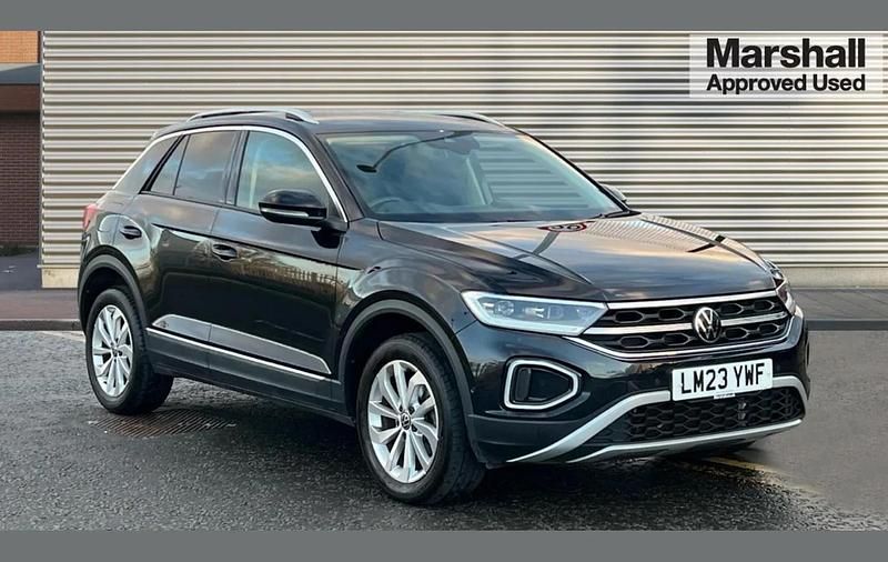 Black Used 2023 VW T-Roc Style SUV | £22,426 (Fair price) - Image 1/4