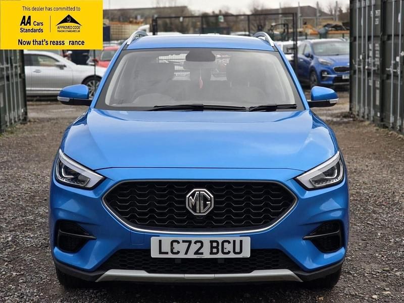 Used MG ZS Excite 111 HP (81 kW) 2022 Blue Hatchback