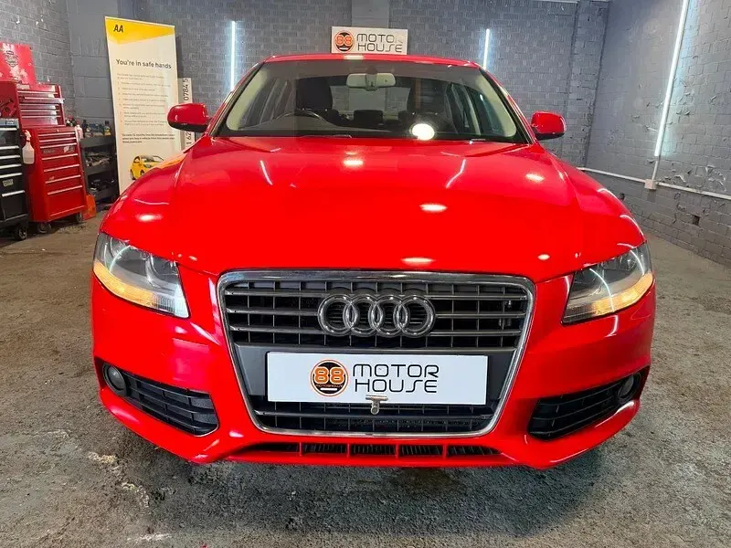 Used Audi A4 143 HP (105 kW) 2010 Red Sedan