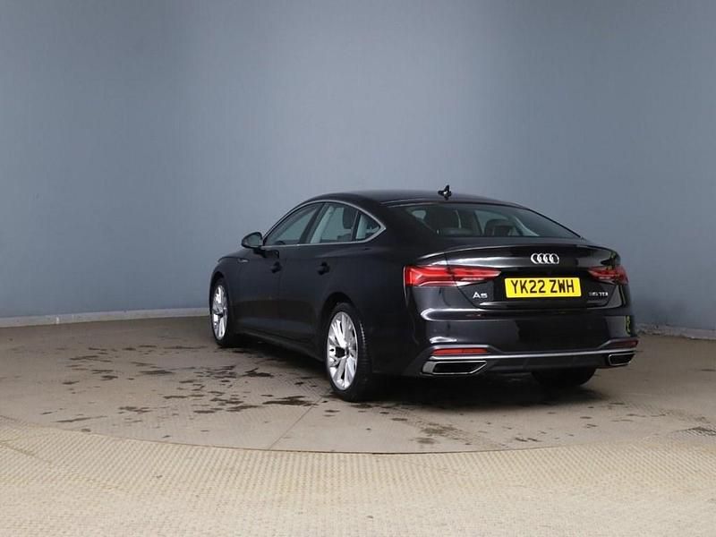 Used Audi A5 Sportback Sport 163 HP (119 kW) 2022 Black Hatchback