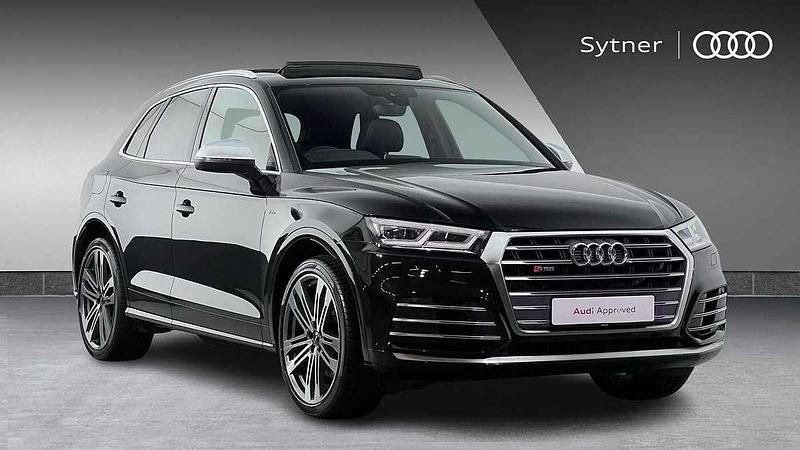 Black Used 2018 Audi SQ5 S-Line SUV | £31,500 (A bit pricey) - Image 1/4