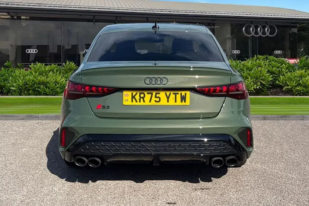Used Audi S3 Black Edition 333 HP (244 kW) 2025 Green Sedan