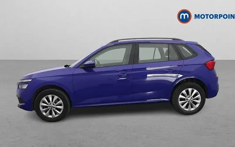 Used Skoda Kamiq 95 HP (69 kW) 2022 Blue SUV