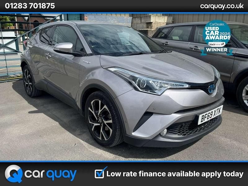 Silver Used 2019 Toyota C-HR Design SUV | £13,295 (Fair price) - Image 1/2