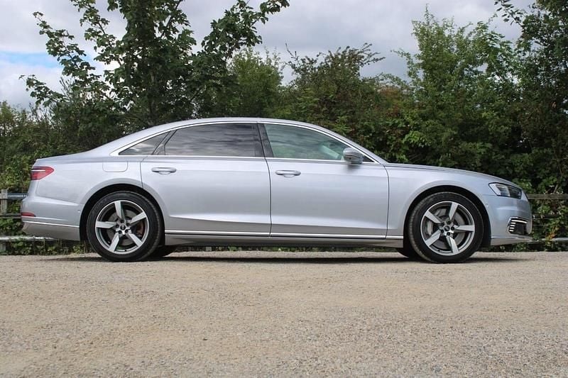 Used Audi A8L Sport 2021 Silver Sedan