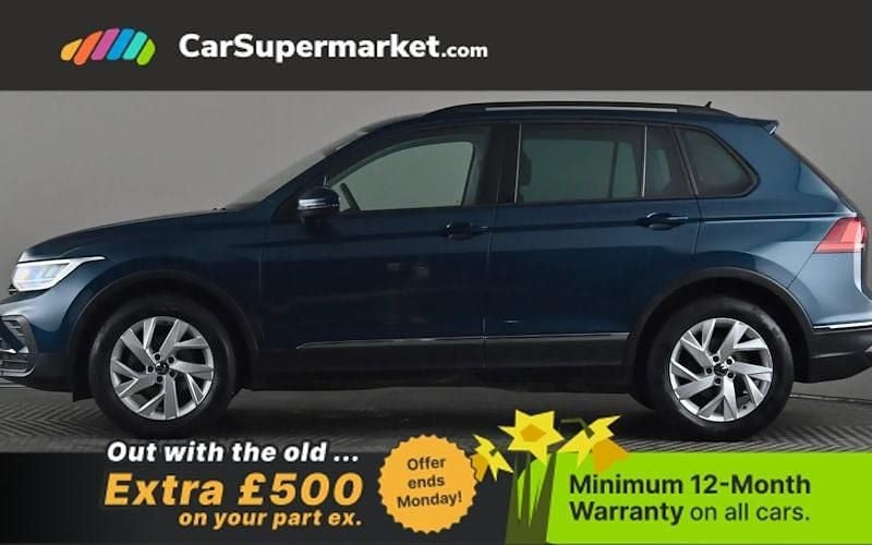 Used VW Tiguan Life 131 HP (96 kW) 2022 Blue SUV