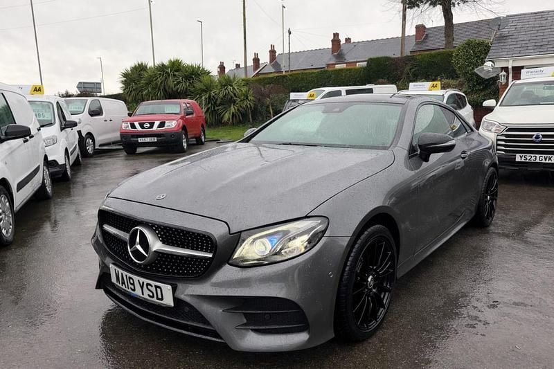 Used Mercedes E450 AMG Line Premium Plus 2019 Grey Coupe