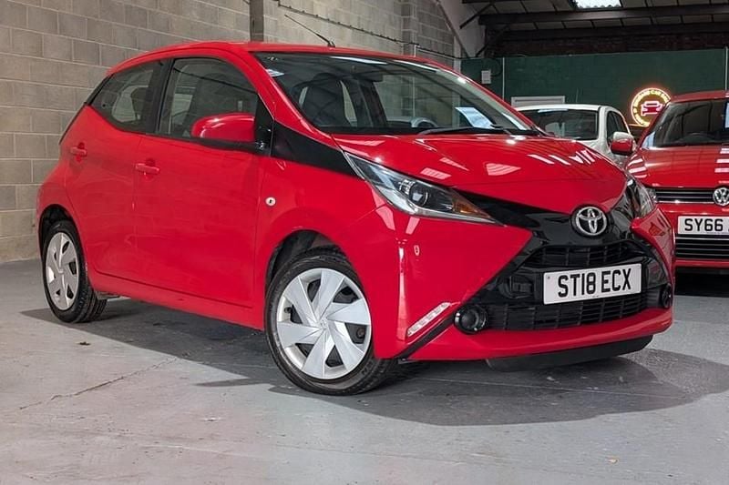 Red Used 2018 Toyota Aygo X-play Hatchback | £5,695 (Fair price) - Image 1/1