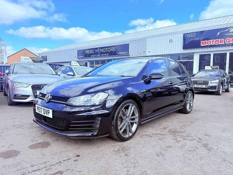 Black Used 2017 VW Golf VII GTD Hatchback | £9,850 (Fair price) - Image 1/4