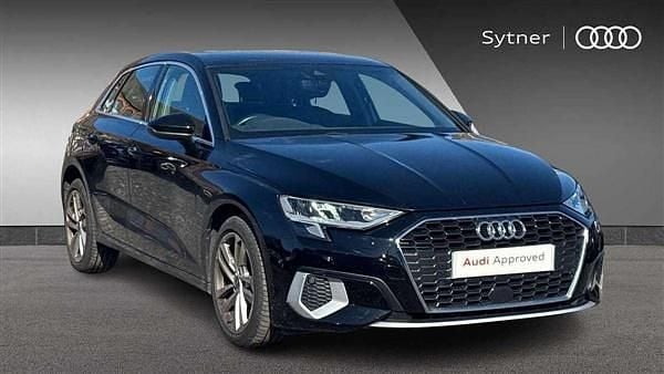 Black Used 2021 Audi A3 Sport Hatchback | £15,750 (Good price) - Image 1/4