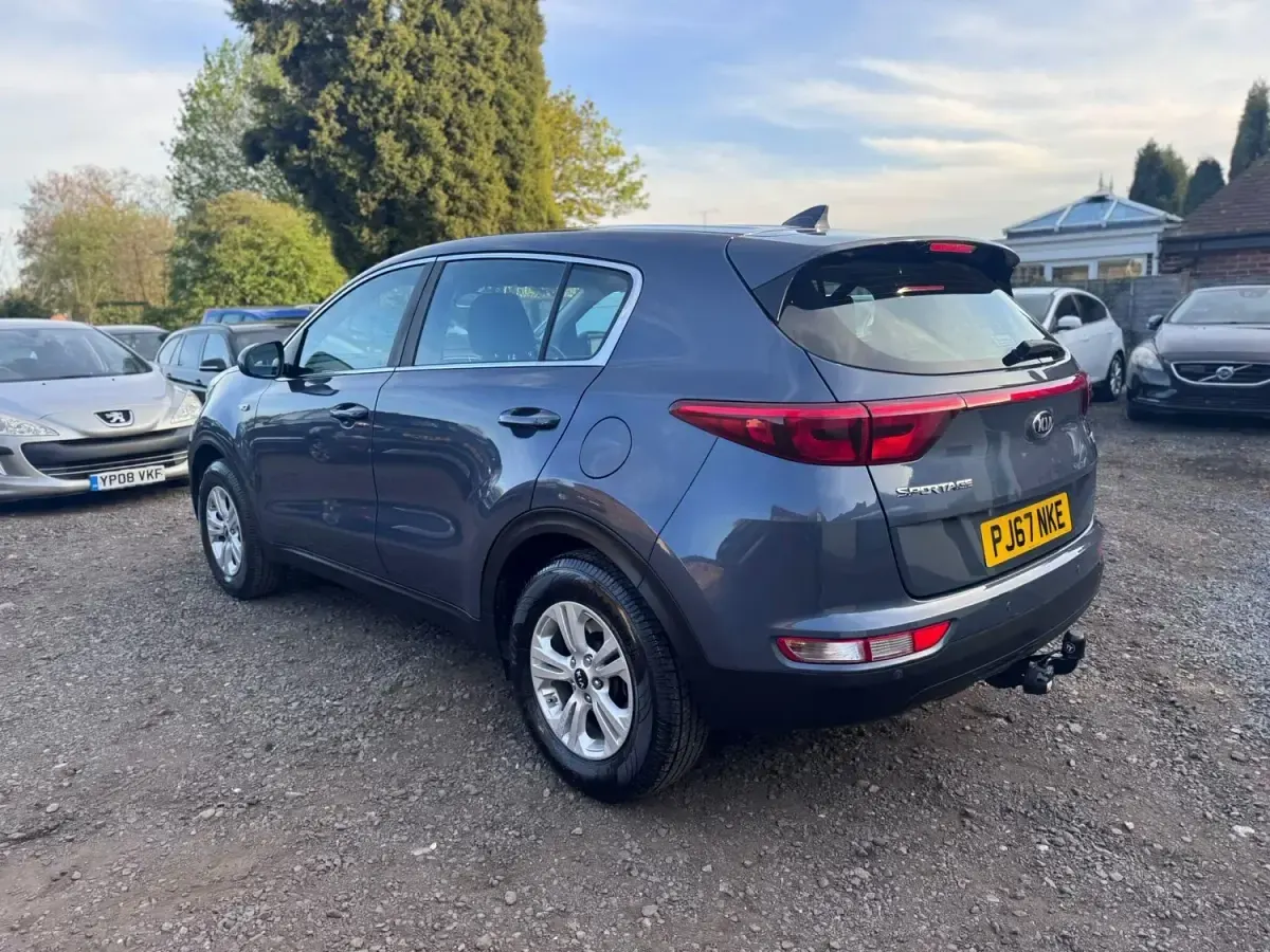 Begagnad Kia Sportage 2017 Blå SUV