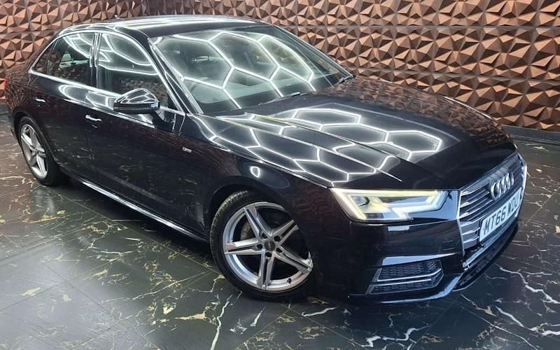 Used Audi A4 S-Line 190 HP (139 kW) 2016 Black Sedan