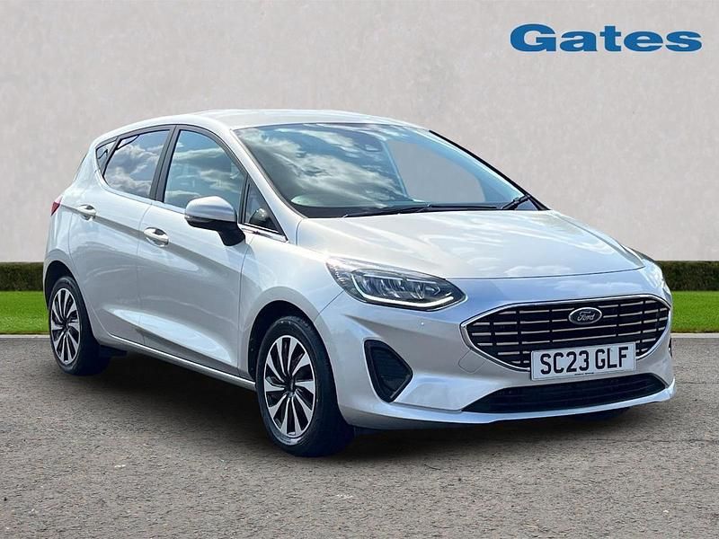 Silver Used 2023 Ford Fiesta Titanium Hatchback | £14,799 (Fair price) - Image 1/4