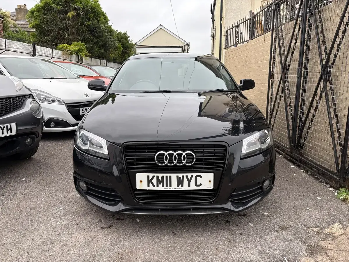 Used Audi A3 Sportback Black Edition 170 HP (125 kW) 2011 Black Hatchback