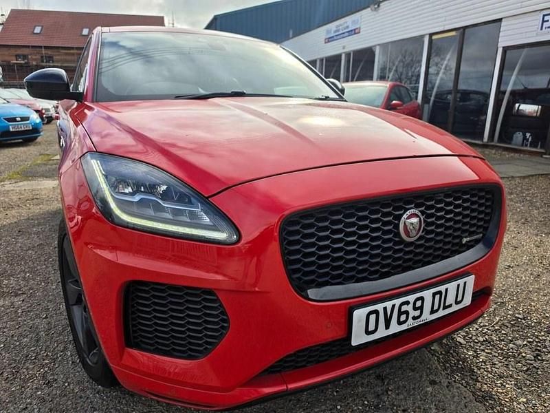 Used Jaguar E-Pace Chequered Flag 150 HP (110 kW) 2019 Red SUV