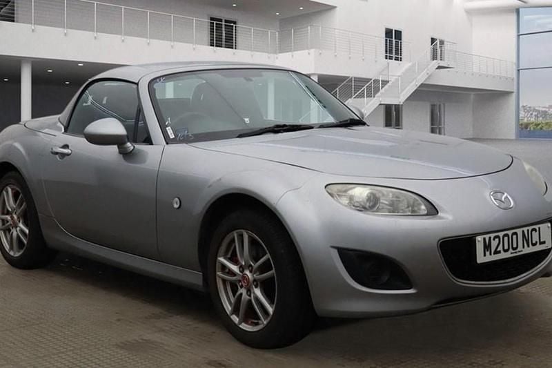 Used Mazda MX5 126 HP (92 kW) 2009 Silver Cabriolet