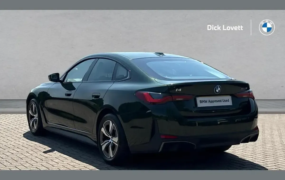Used BMW i4 Sport Line 250 kW (340 HP) 2023 Green Sedan
