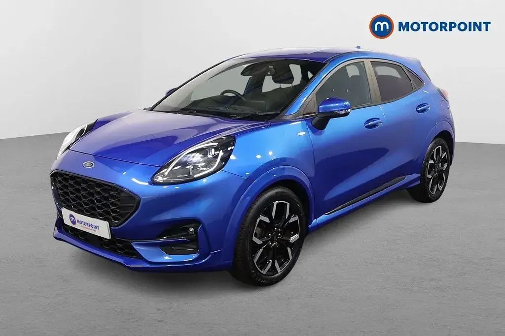 Gebraucht Ford Puma ST-Line X 125 PS (91 kW) 2020 Blau SUV