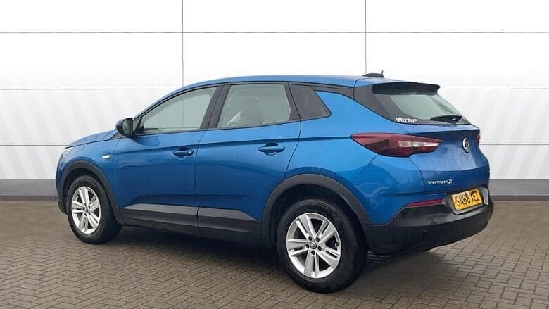 Used Vauxhall Grandland X 130 HP (95 kW) 2018 Blue SUV