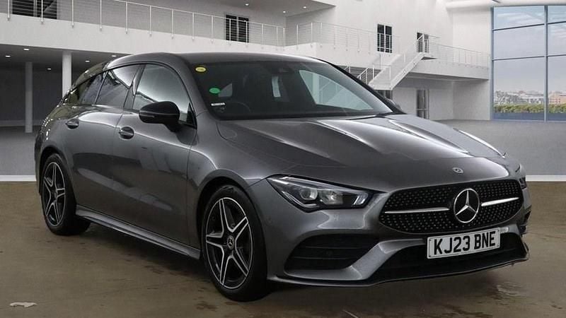 Grey Used 2023 Mercedes CLA180 Shooting Brake Executive Estate | £20,499 (Good price) - Image 1/4