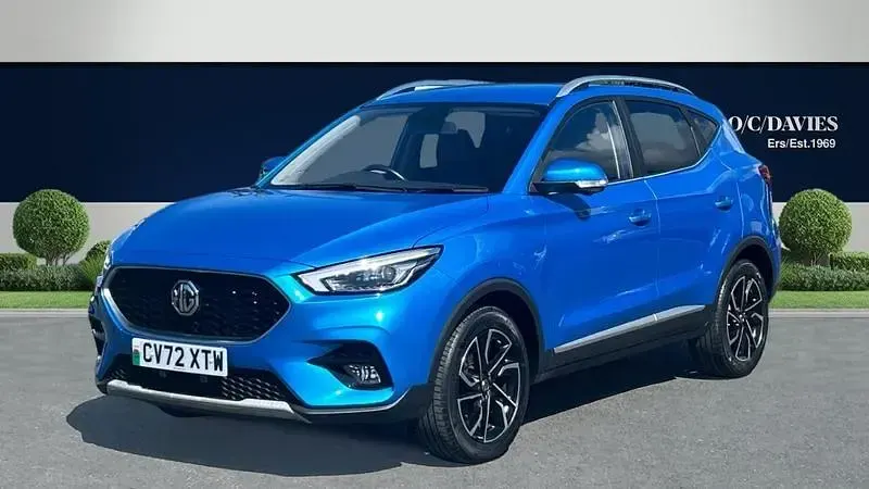 Used MG ZS Exclusive 106 HP (77 kW) 2023 Blue SUV