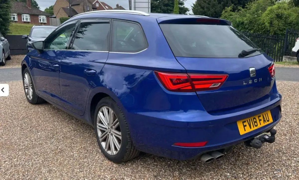 Used Seat Leon XCELLENCE 2018 Blue Estate