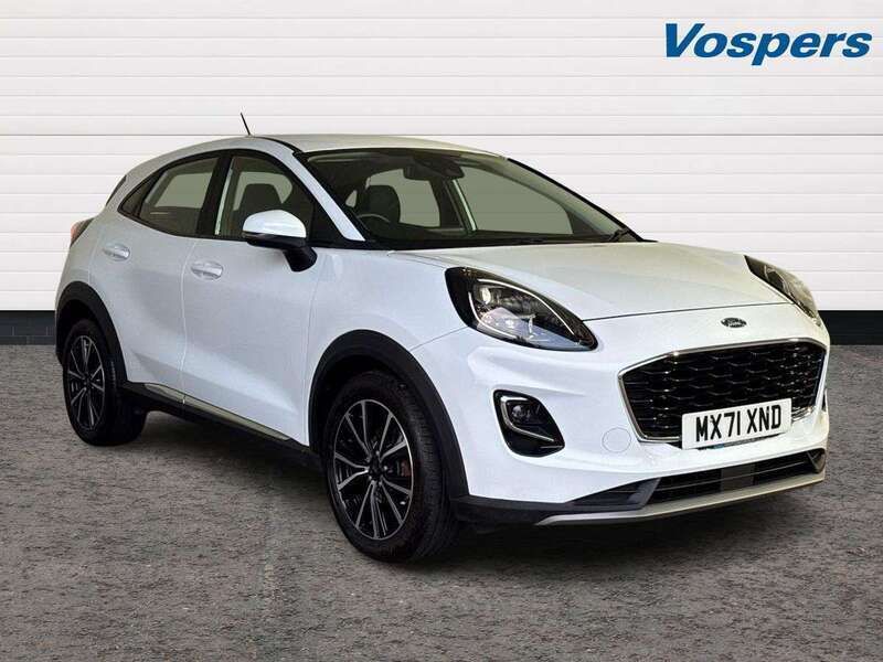 Used Ford Puma Titanium 125 HP (91 kW) 2021 White SUV