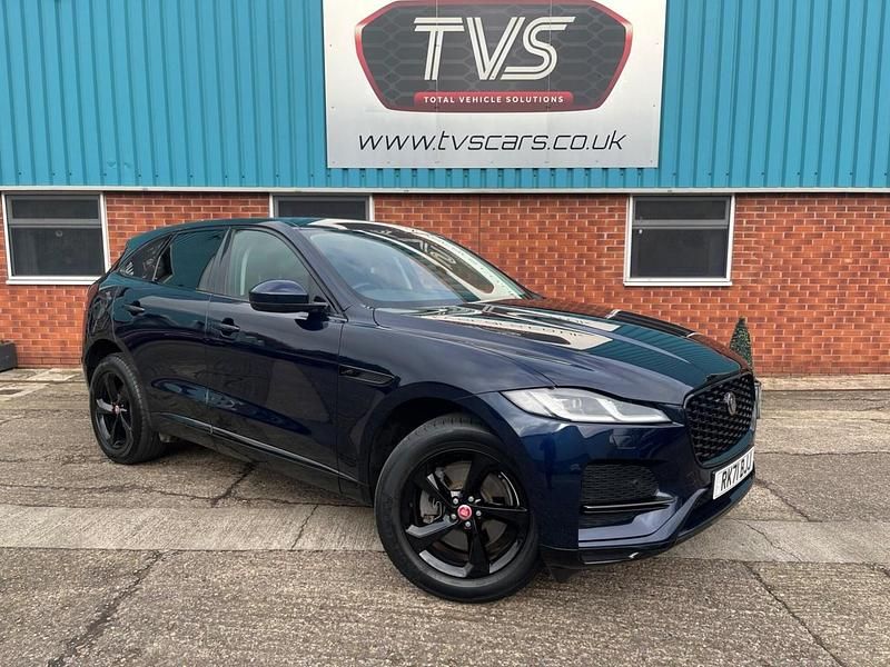 Blue Used 2021 Jaguar F-Pace S SUV | £25,984 (A bit pricey) - Image 1/4