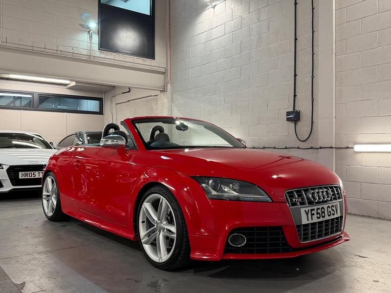 Used Audi TTS Premium 272 HP (200 kW) 2009 Red Cabriolet